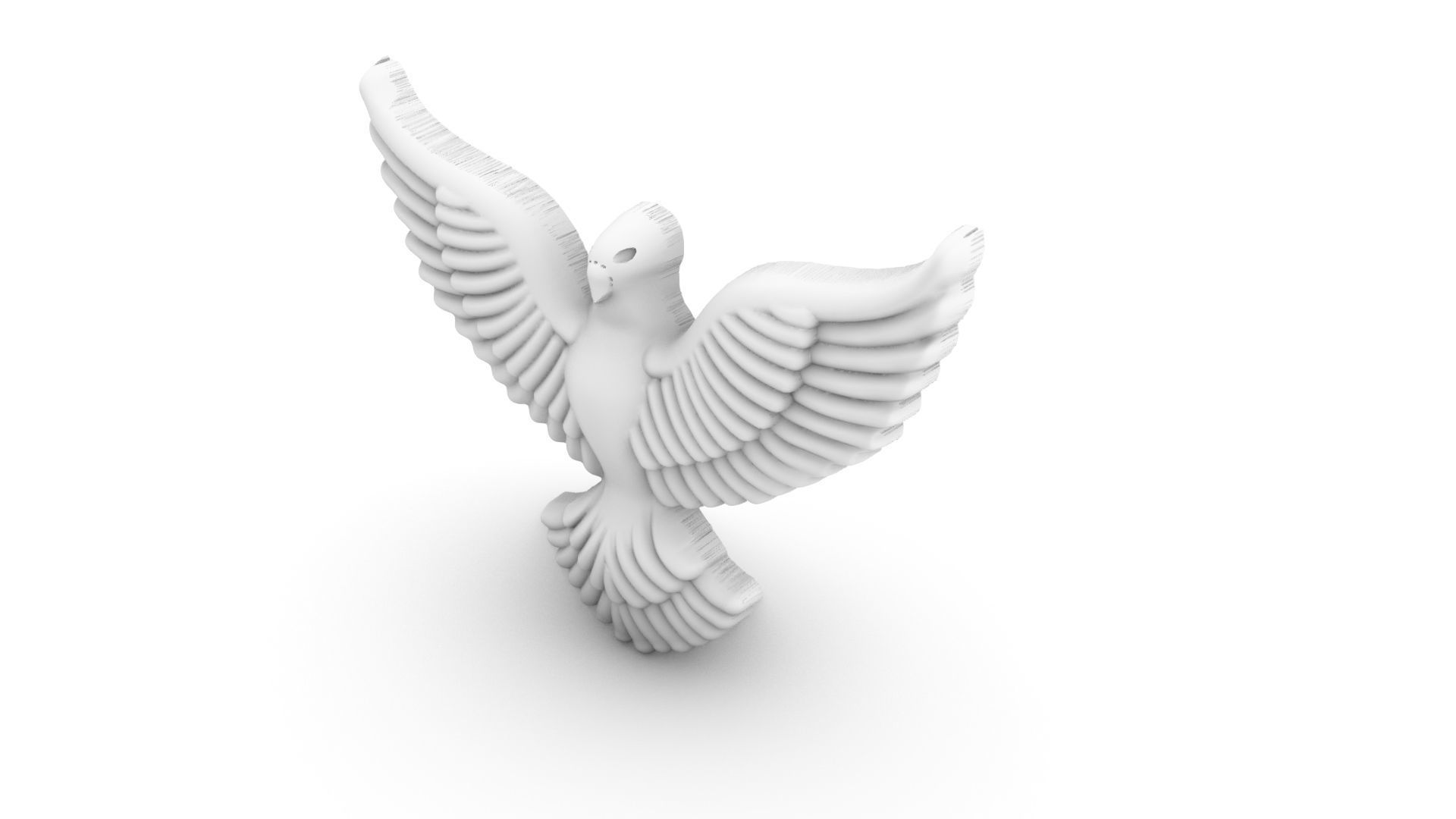 Holy Spirit - Dove - Espirito Santo 3D print model_8
