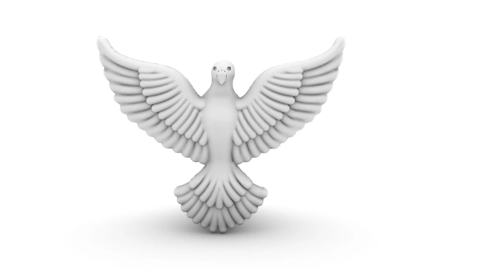 Holy Spirit - Dove - Espirito Santo 3D print model_0