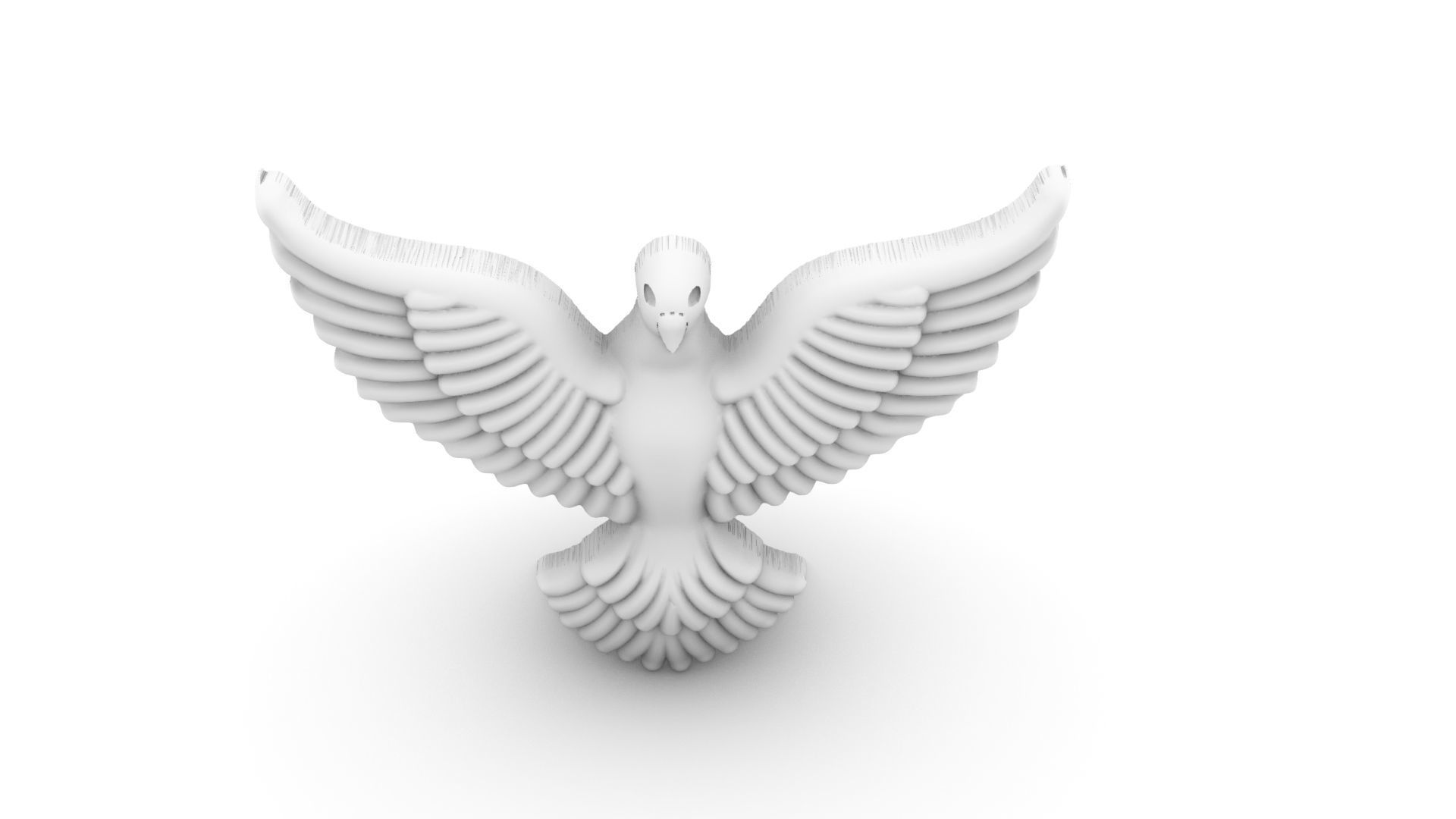 Holy Spirit - Dove - Espirito Santo 3D print model_10