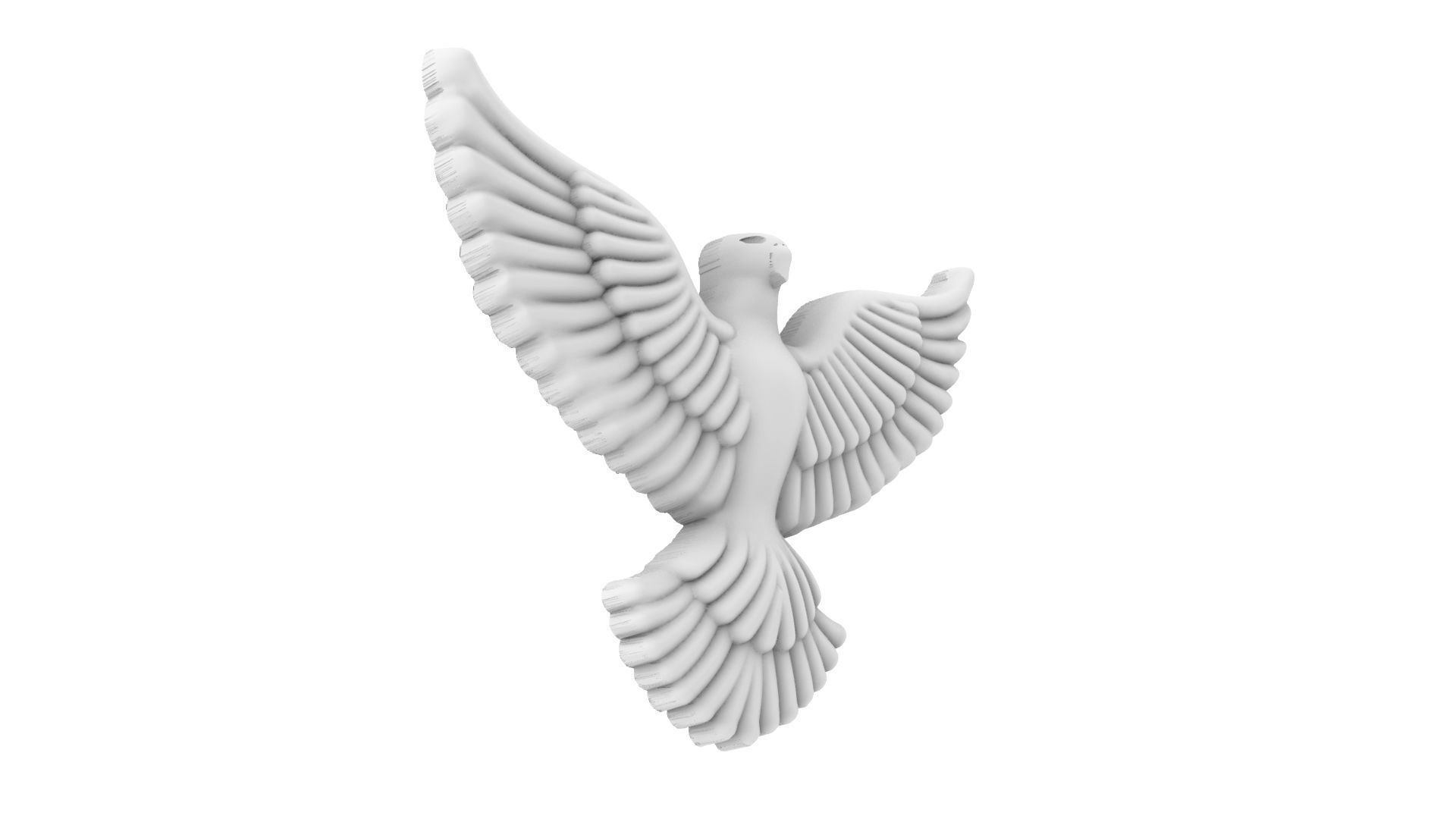 Holy Spirit - Dove - Espirito Santo 3D print model_12