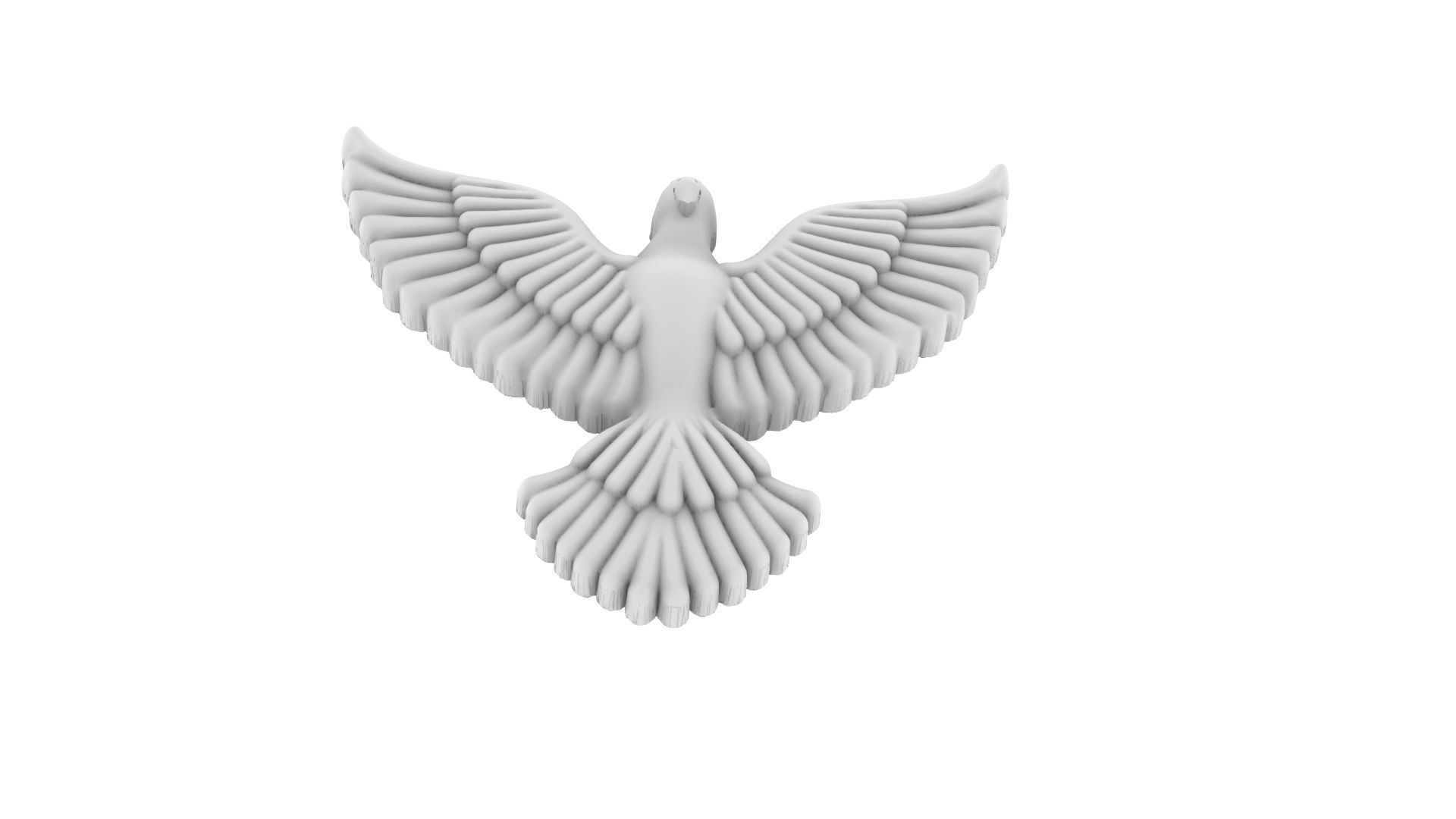 Holy Spirit - Dove - Espirito Santo 3D print model_11