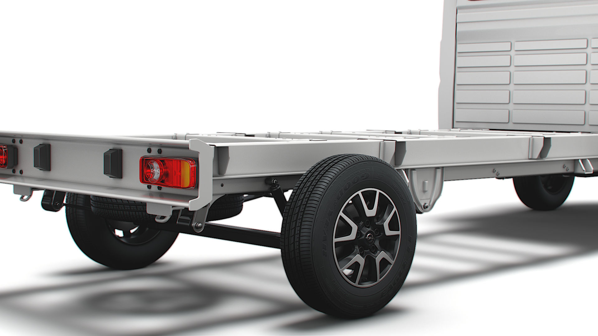 Opel Movano Chassis Truck Single Cab 4300WB 2022 3D model_11