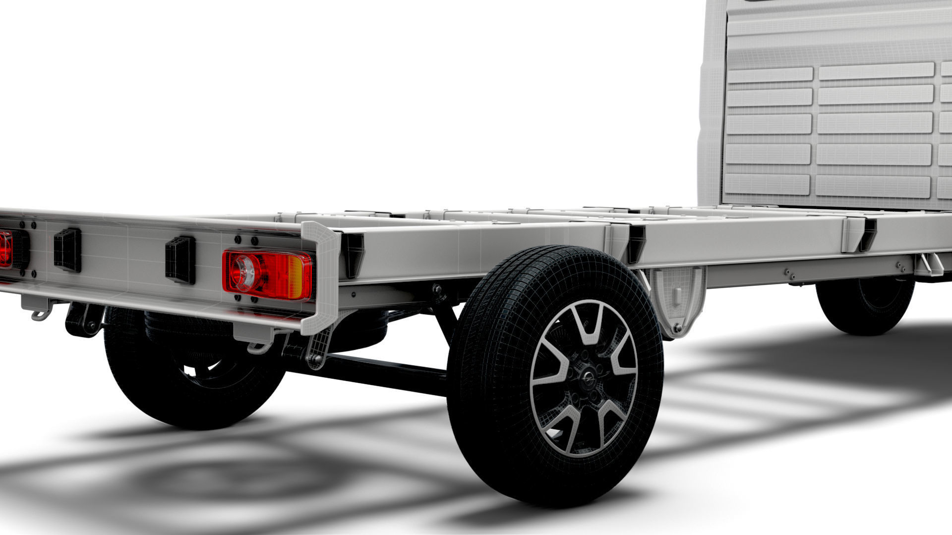 Opel Movano Chassis Truck Single Cab 4300WB 2022 3D model_23