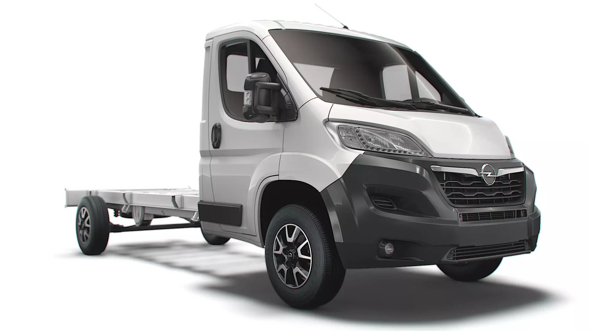 Opel Movano Chassis Truck Single Cab 4300WB 2022 3D model_0
