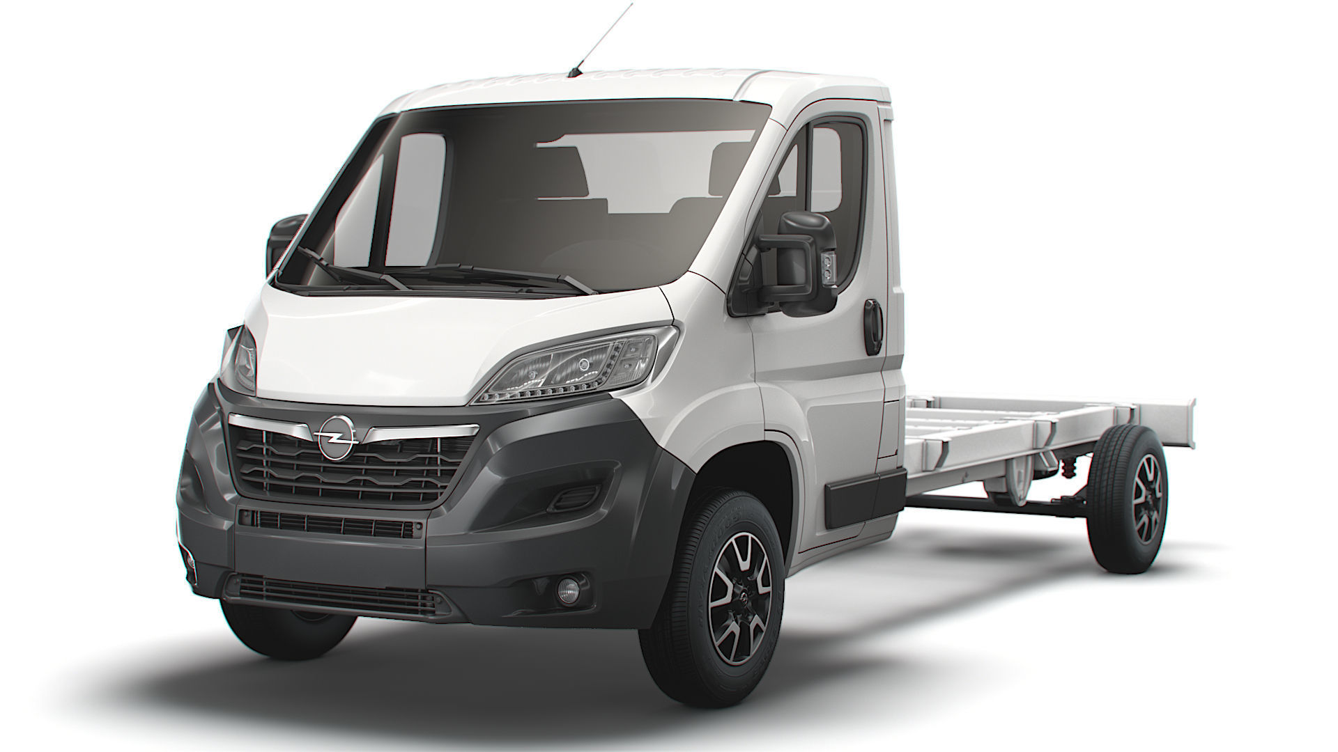 Opel Movano Chassis Truck Single Cab 4300WB 2022 3D model_8