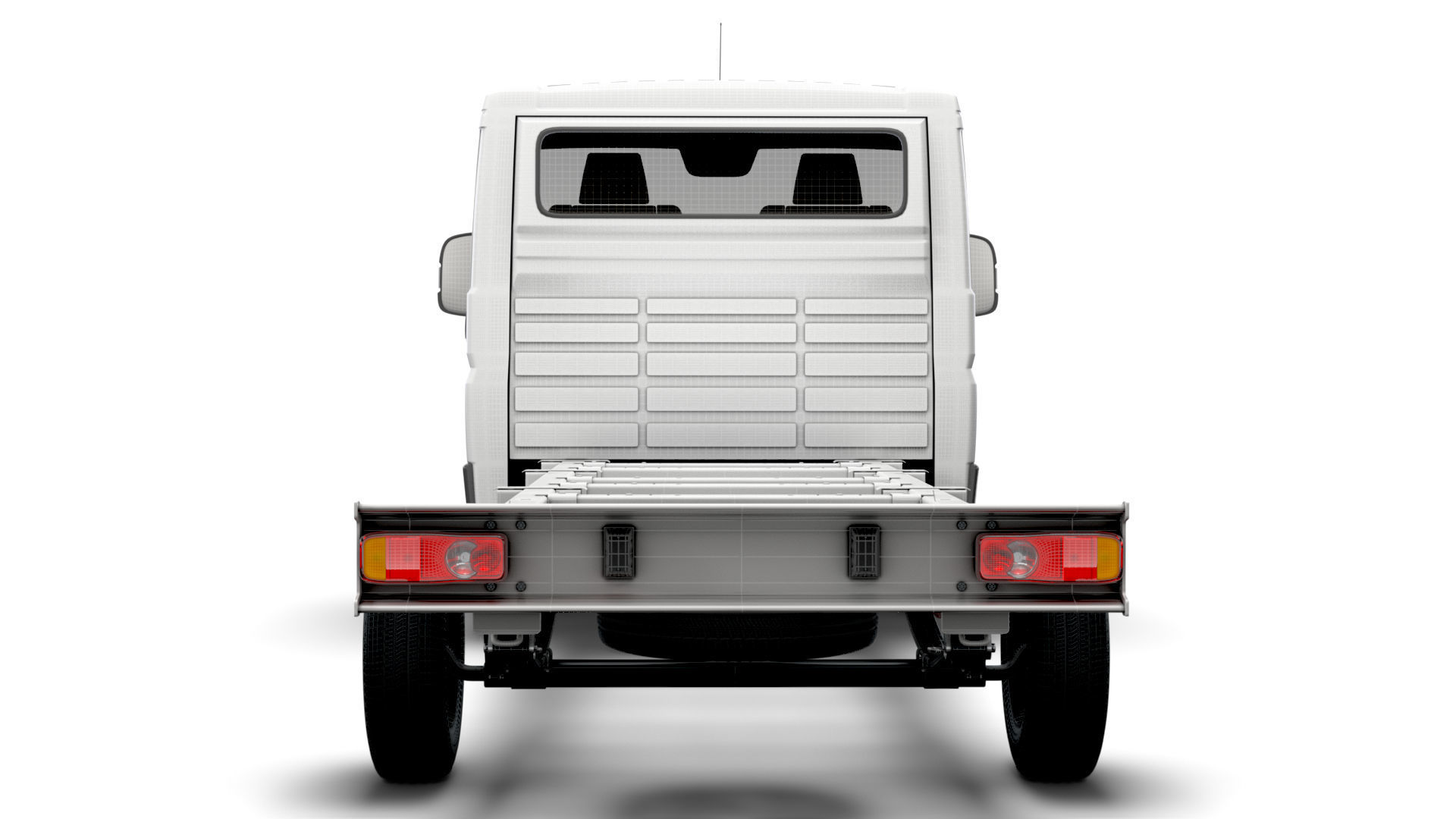 Opel Movano Chassis Truck Single Cab 4300WB 2022 3D model_22