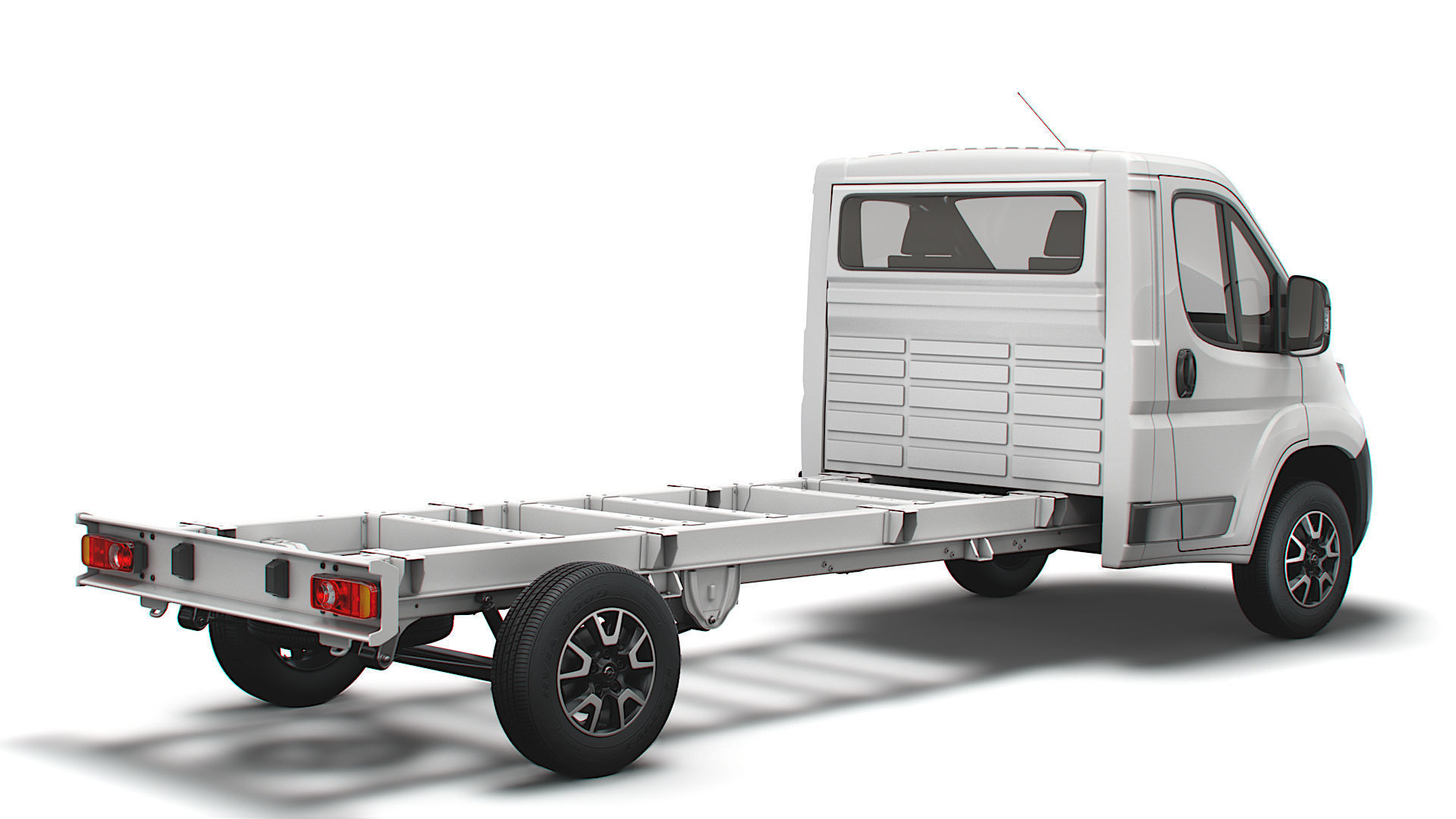 Opel Movano Chassis Truck Single Cab 4300WB 2022 3D model_2