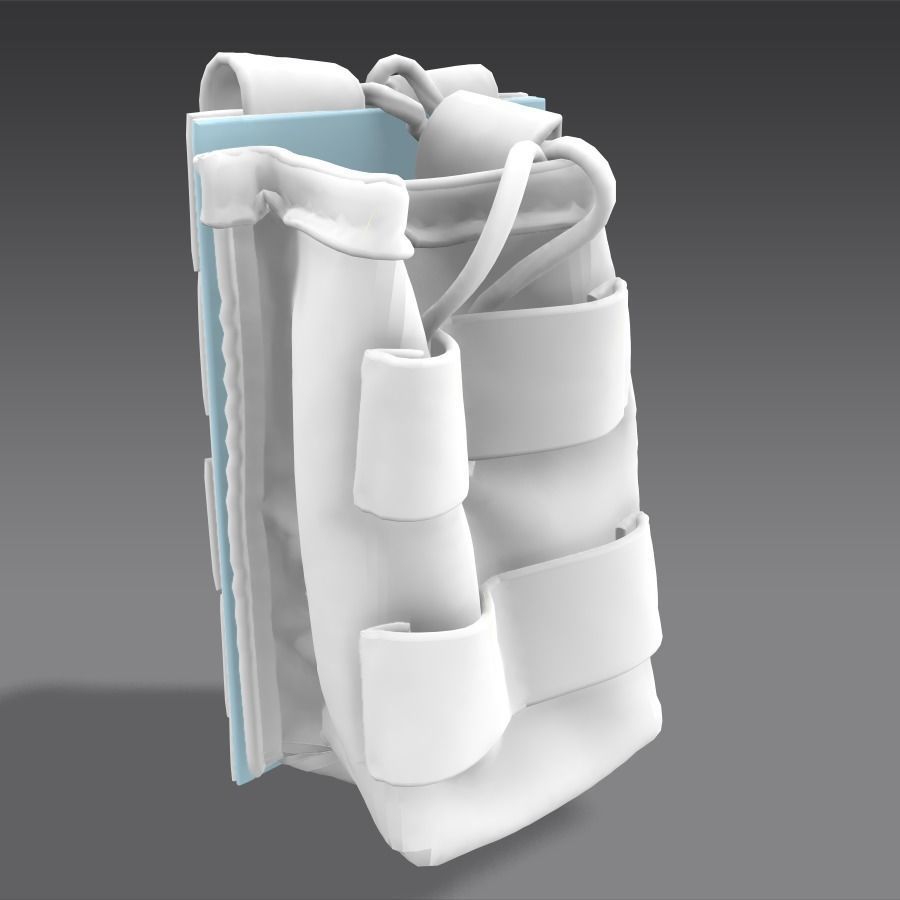 Marvelous Designer  AR15 Empty Ammo Pouch 3D model_14