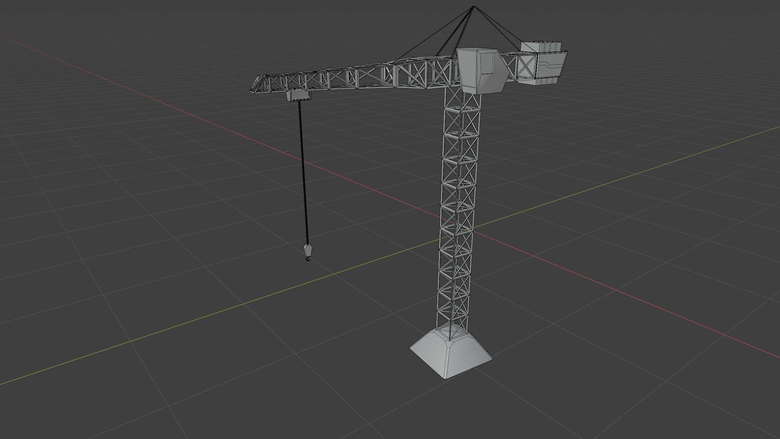 Crane 3D model_6