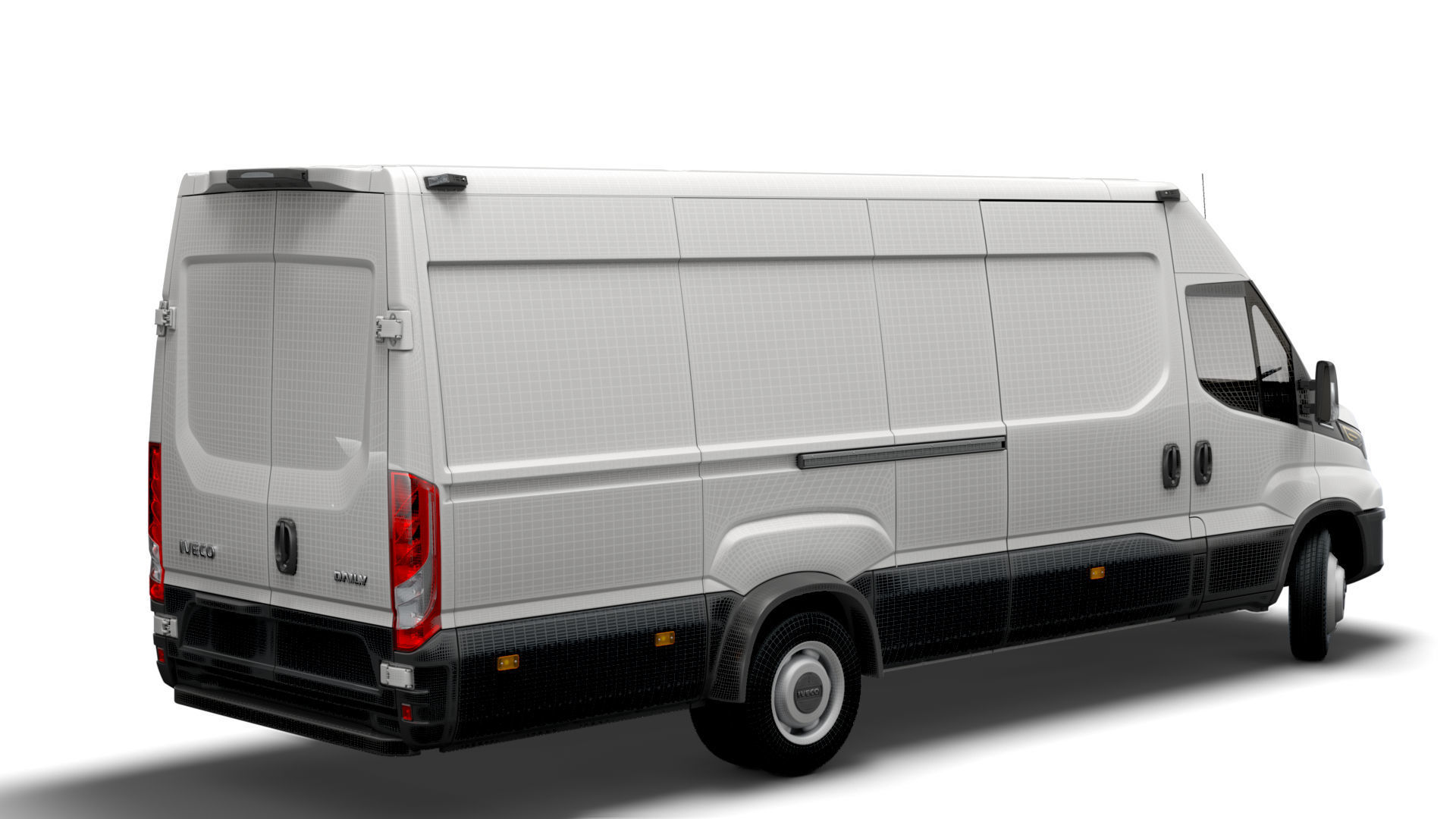 Iveco Daily Van L4H2 2022 3D model_10