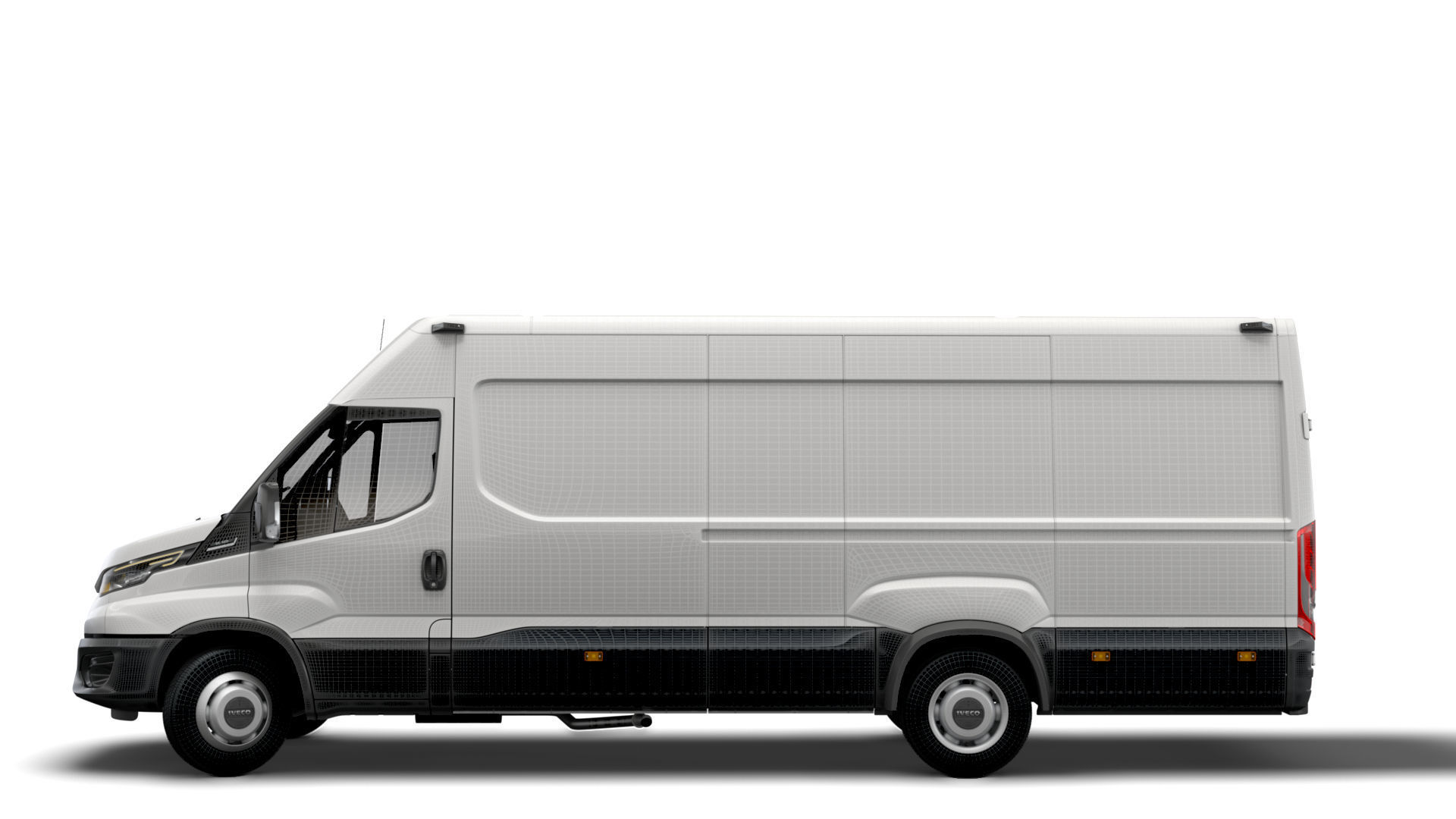 Iveco Daily Van L4H2 2022 3D model_3