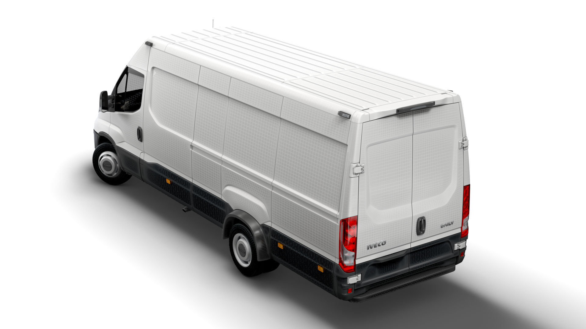 Iveco Daily Van L4H2 2022 3D model_2