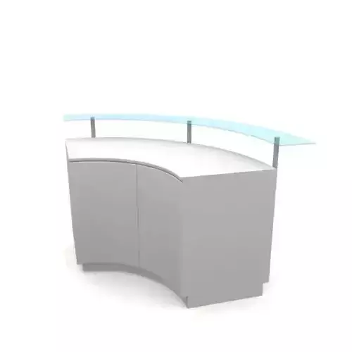 Kitchen Rounded Cabinets