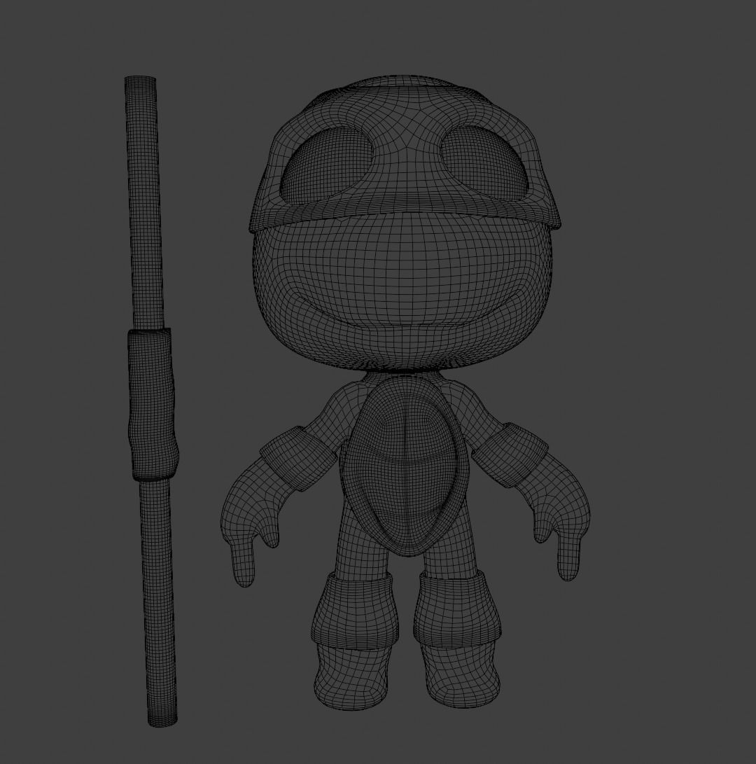 toys ninja turtles  3D model_13