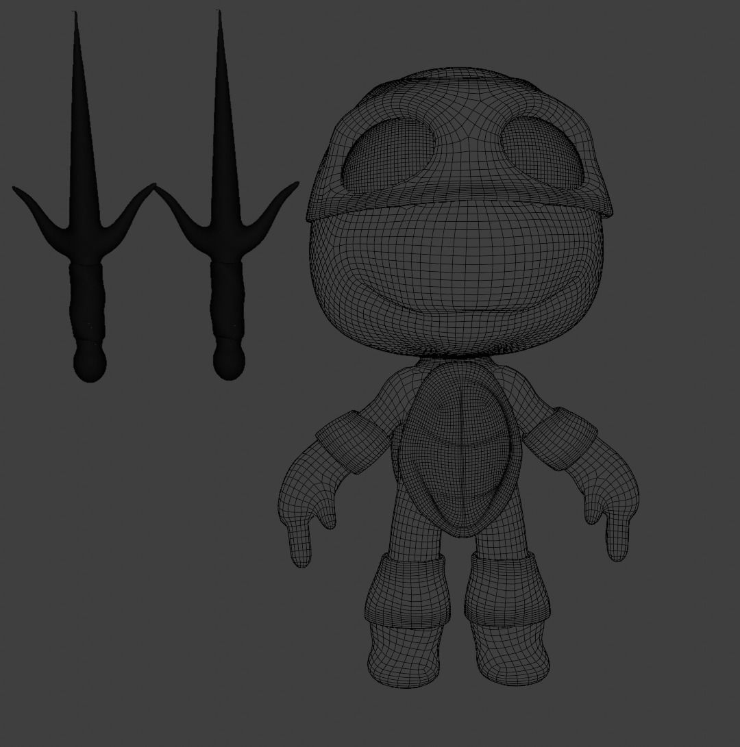  toys ninja turtles  3D model_10