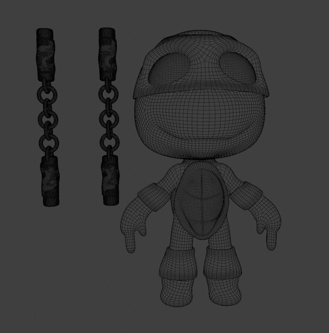  toys ninja turtles  3D model_11