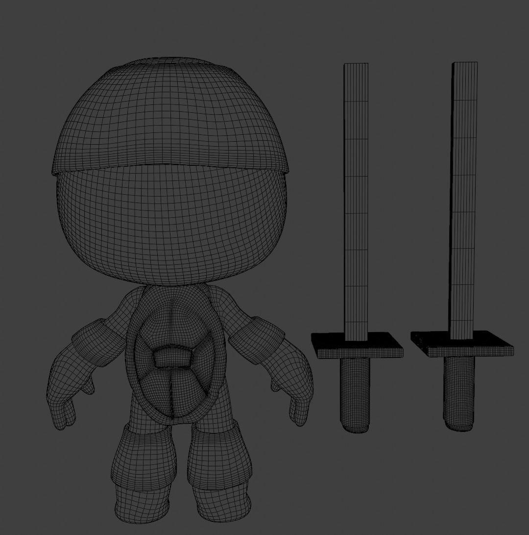  toys ninja turtles  3D model_5