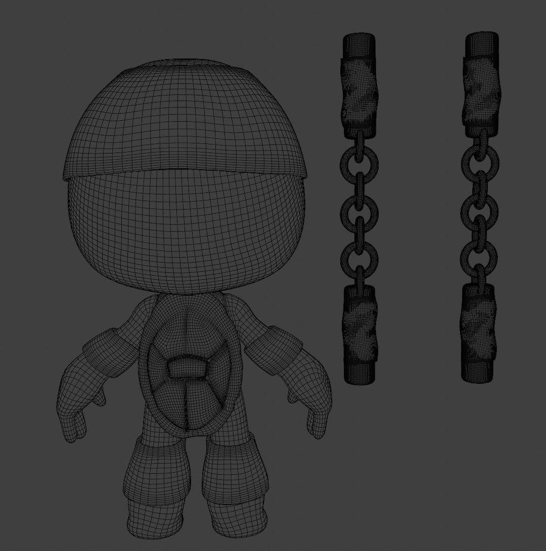  toys ninja turtles  3D model_4