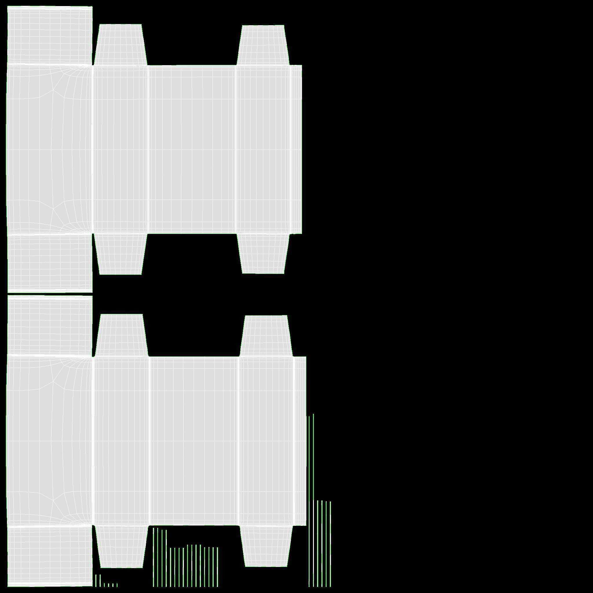 Makeup removal and evening care mockup 3D model_12