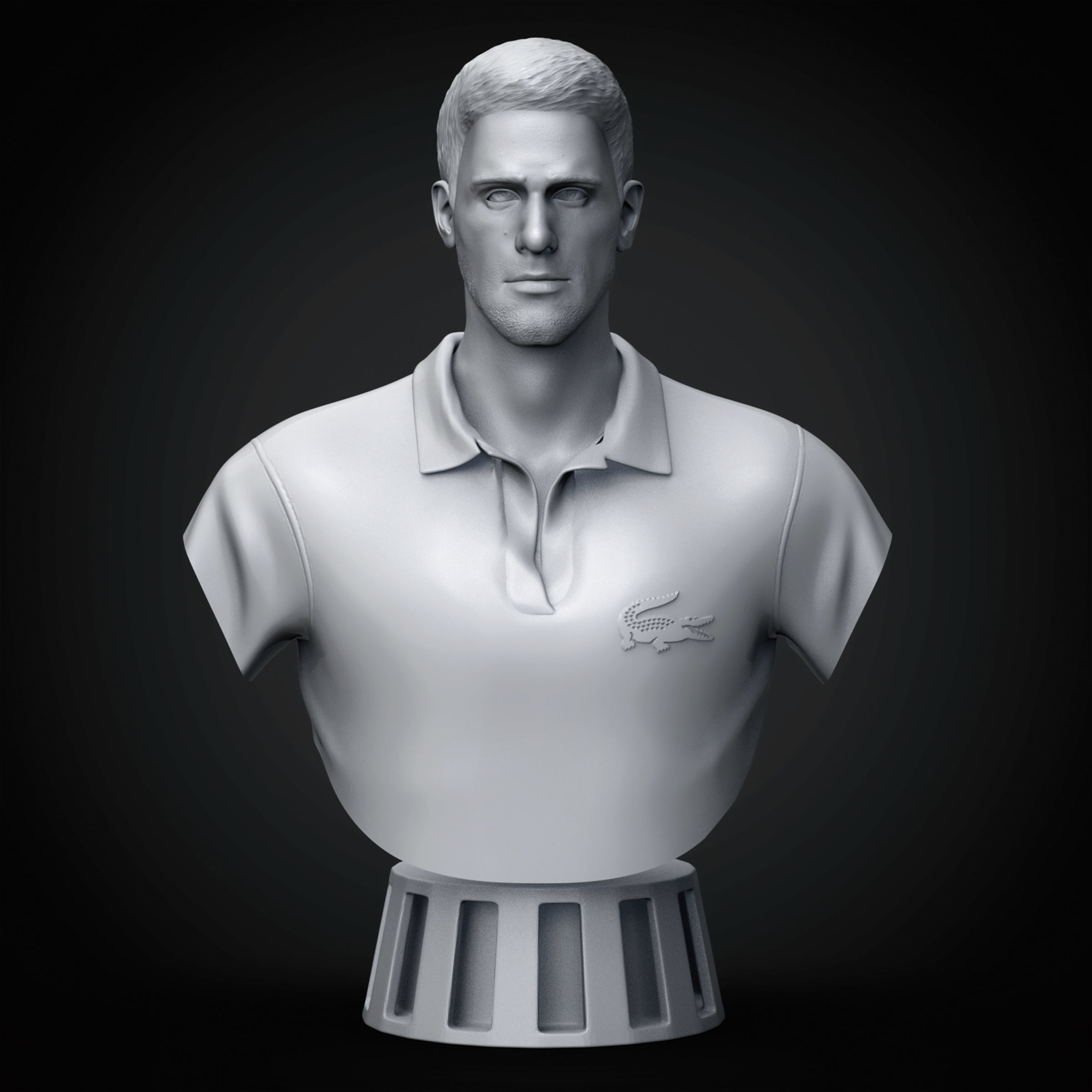 Novak Djokovic 3D Printable 3D print model_7