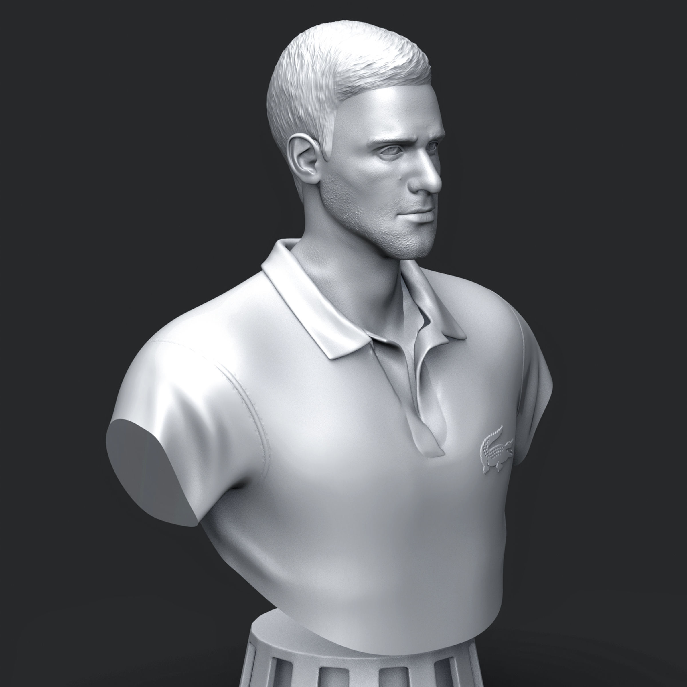 Novak Djokovic 3D Printable 3D print model_15