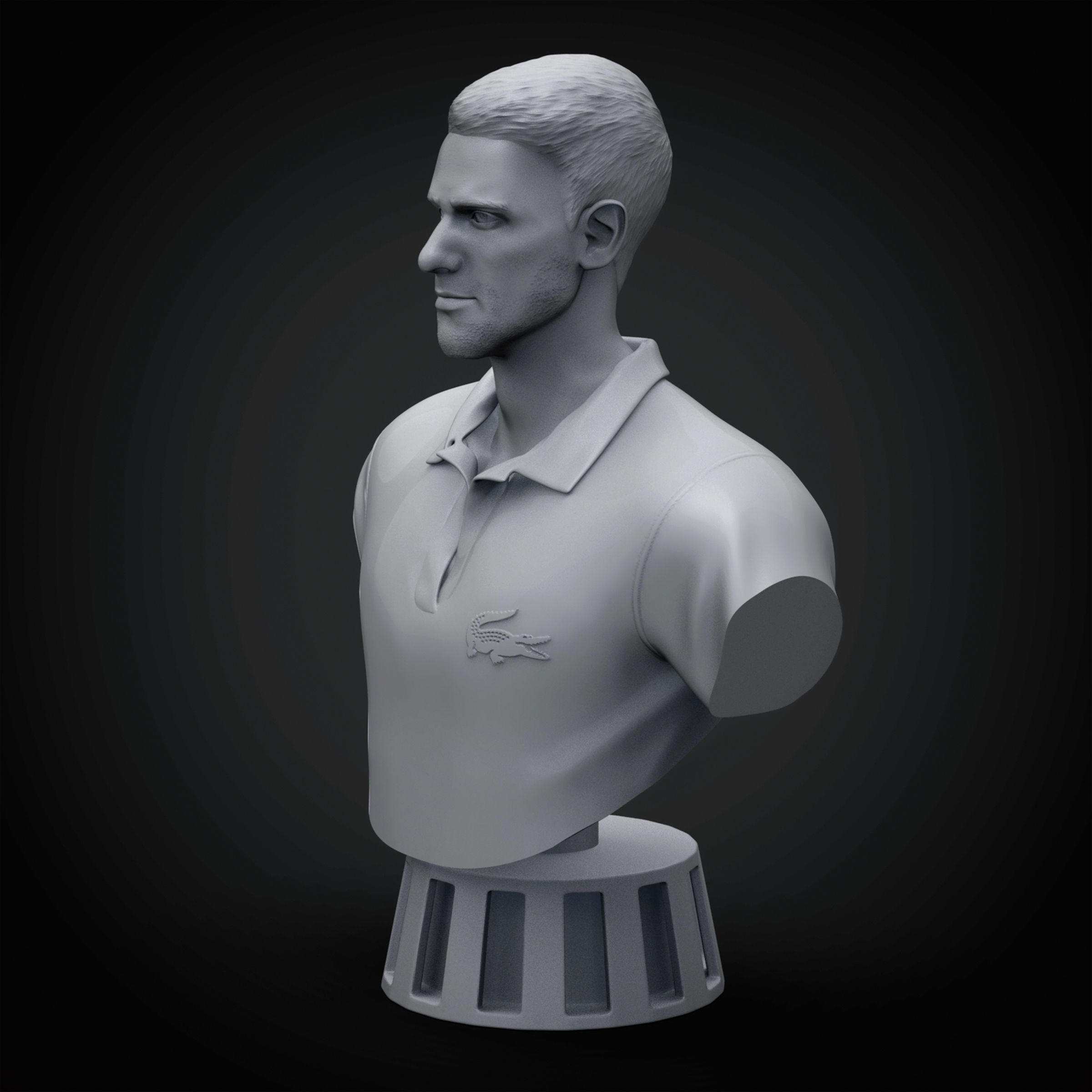 Novak Djokovic 3D Printable 3D print model_9