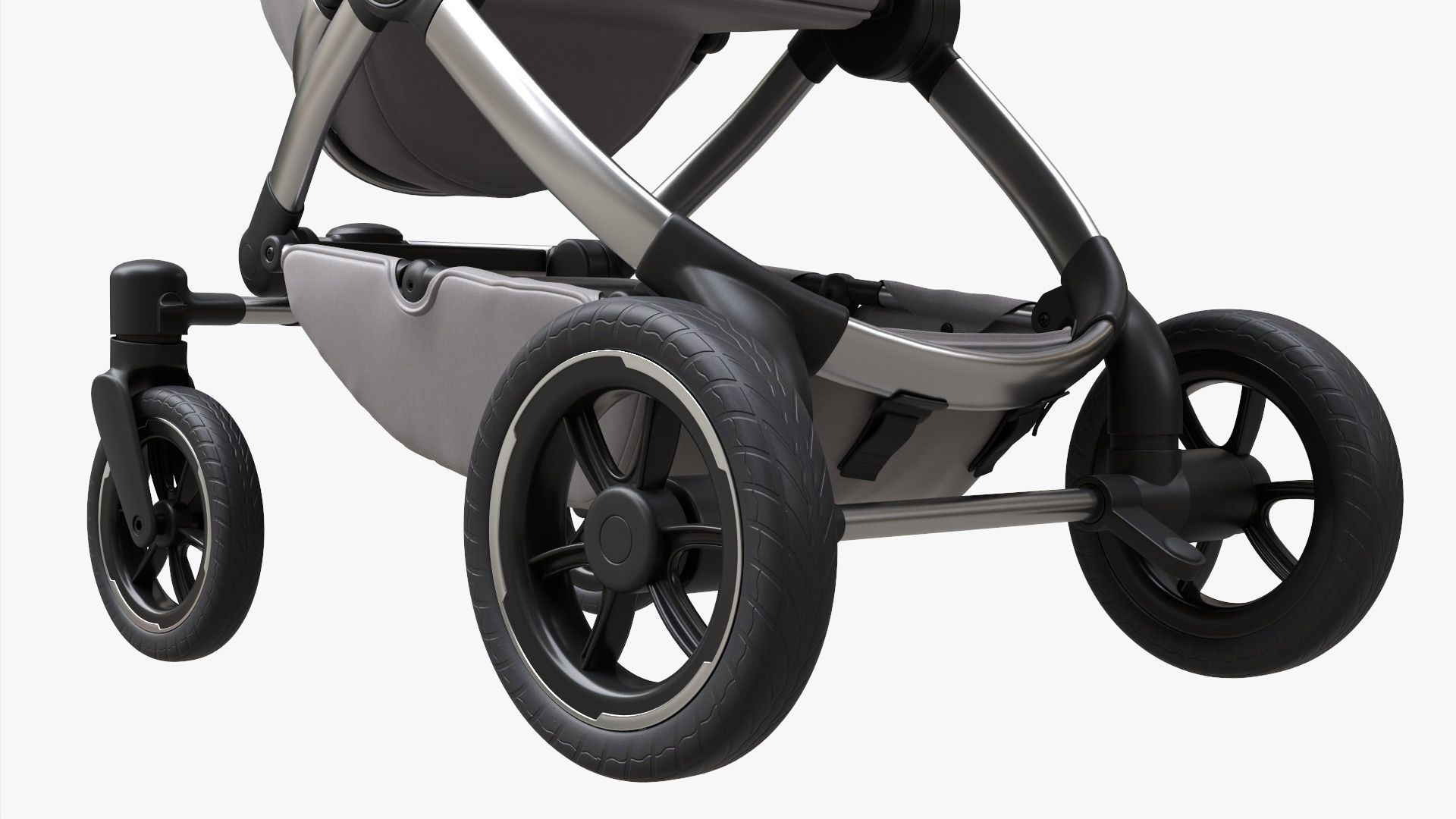 Baby stroller 04 3D model_7