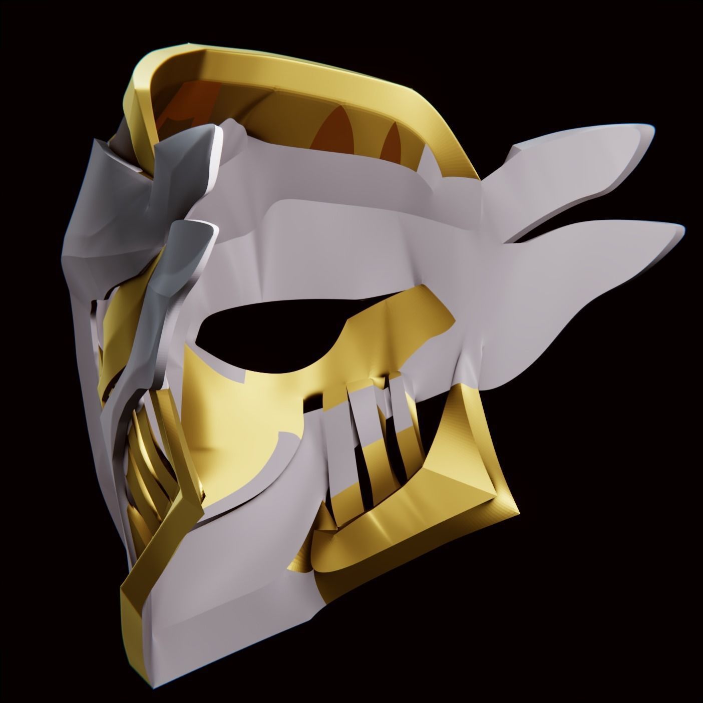 FIRELIGHTER MASK MASCARA EKKO ARCANE 3D print model_3