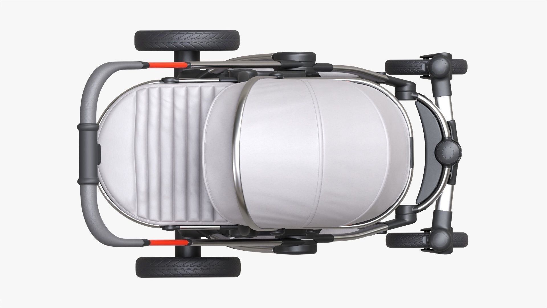 Baby stroller 05 3D model_9