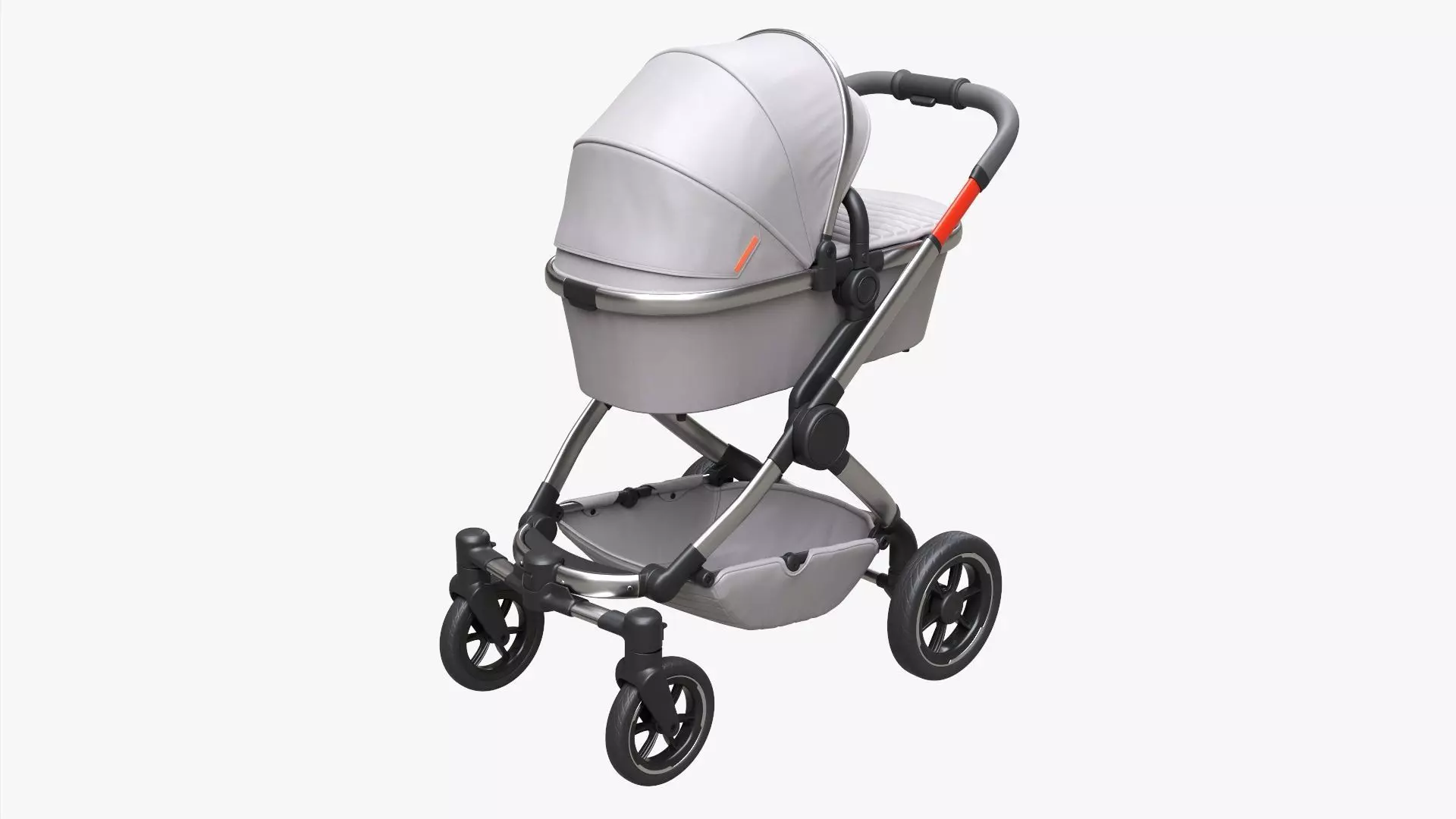 Baby stroller 05 3D model_0