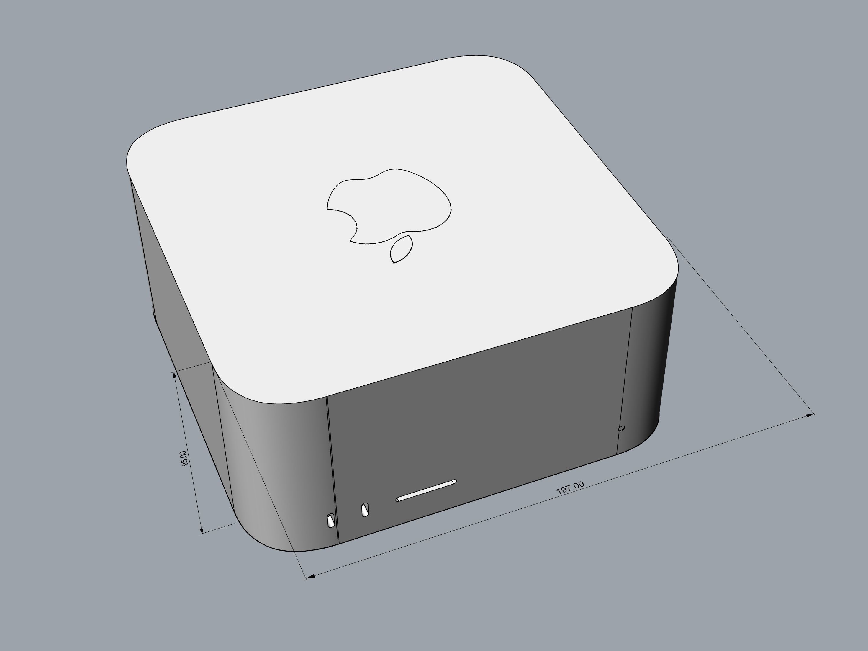 Apple Mac Studio 3D print model_3