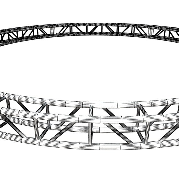 Truss System High Detail 2 0 3D model_24
