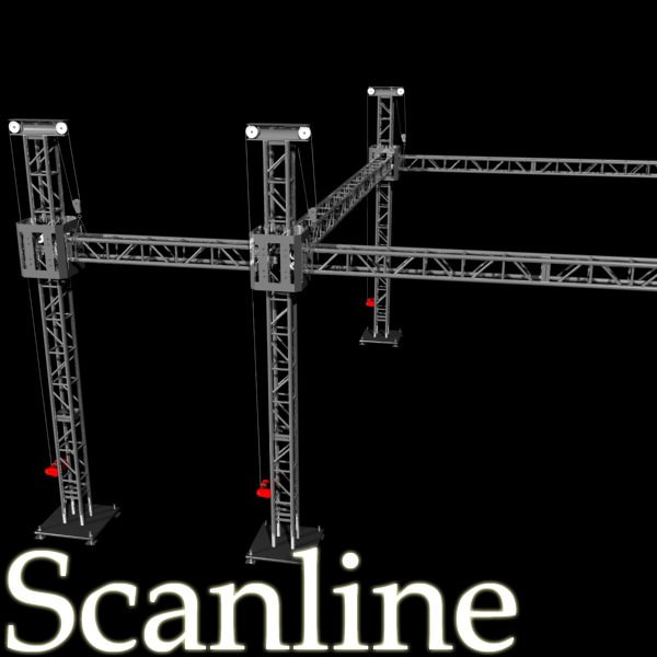 Truss System High Detail 2 0 3D model_19