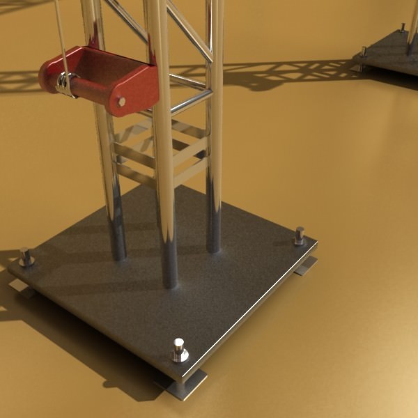 Truss System High Detail 2 0 3D model_7