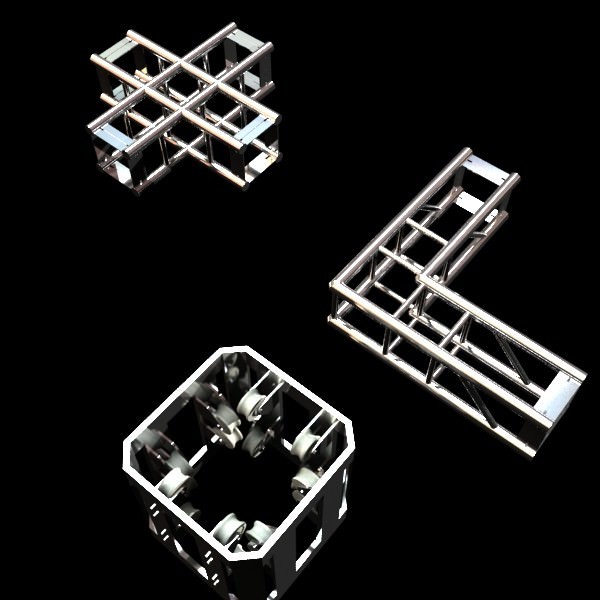 Truss System High Detail 2 0 3D model_13