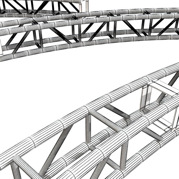Truss System High Detail 2 0 3D model_31