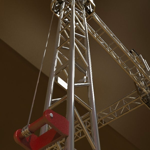 Truss System High Detail 2 0 3D model_8