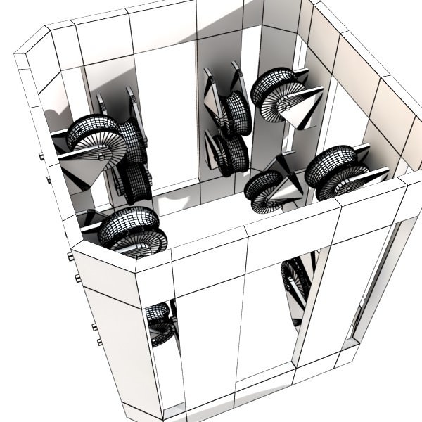 Truss System High Detail 2 0 3D model_29