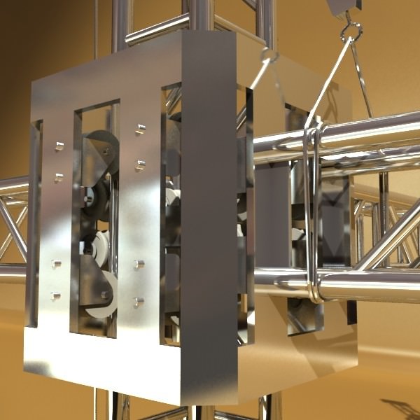 Truss System High Detail 2 0 3D model_5