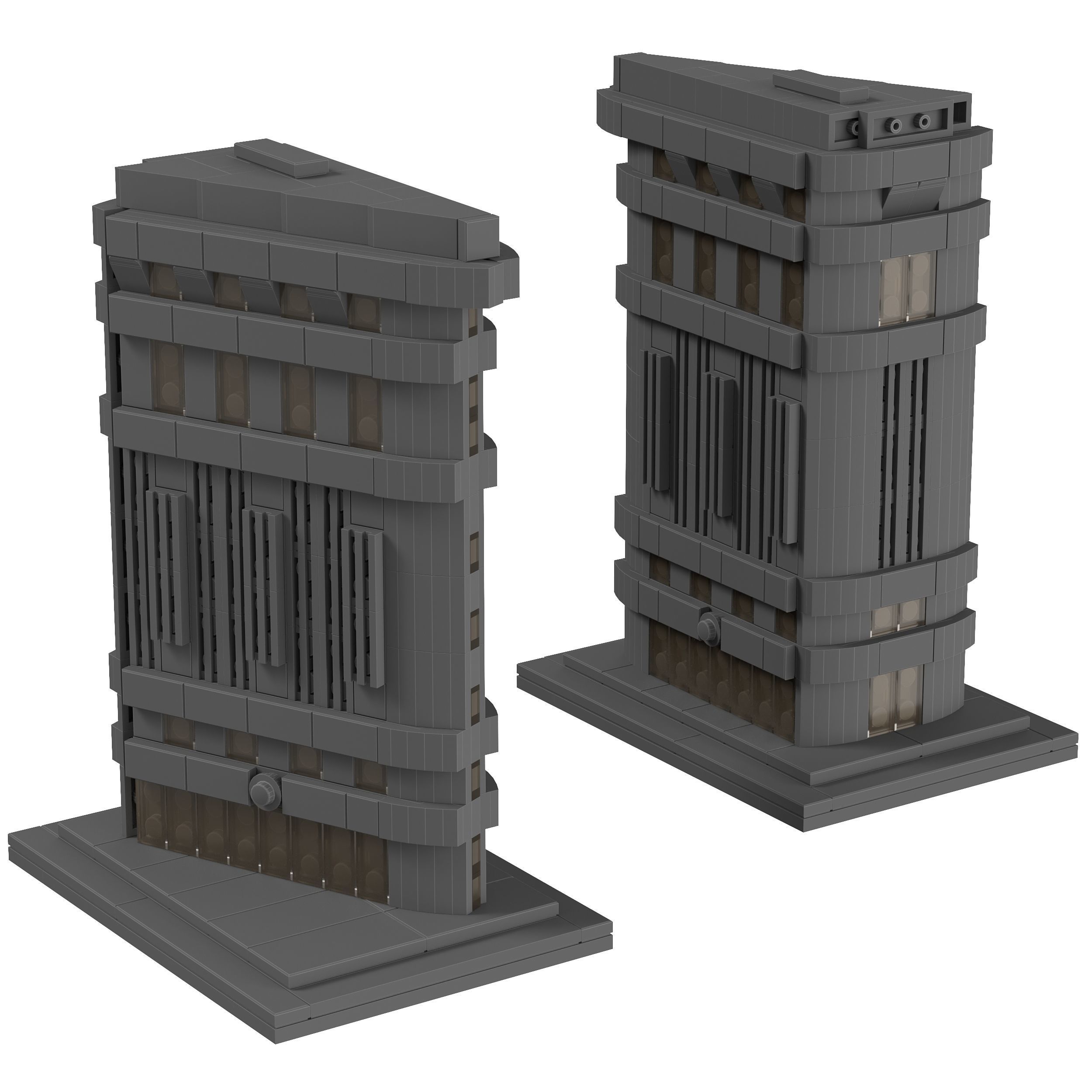 Lego Architecture - 21023 Flatiron Building 3D model_1
