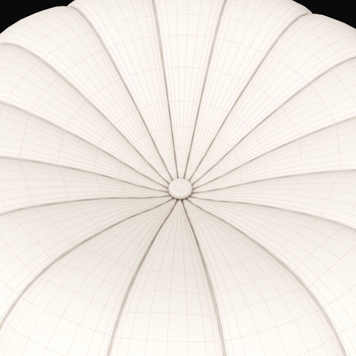 Pouf 4 two pumpkin shaped poufs 3D model_19