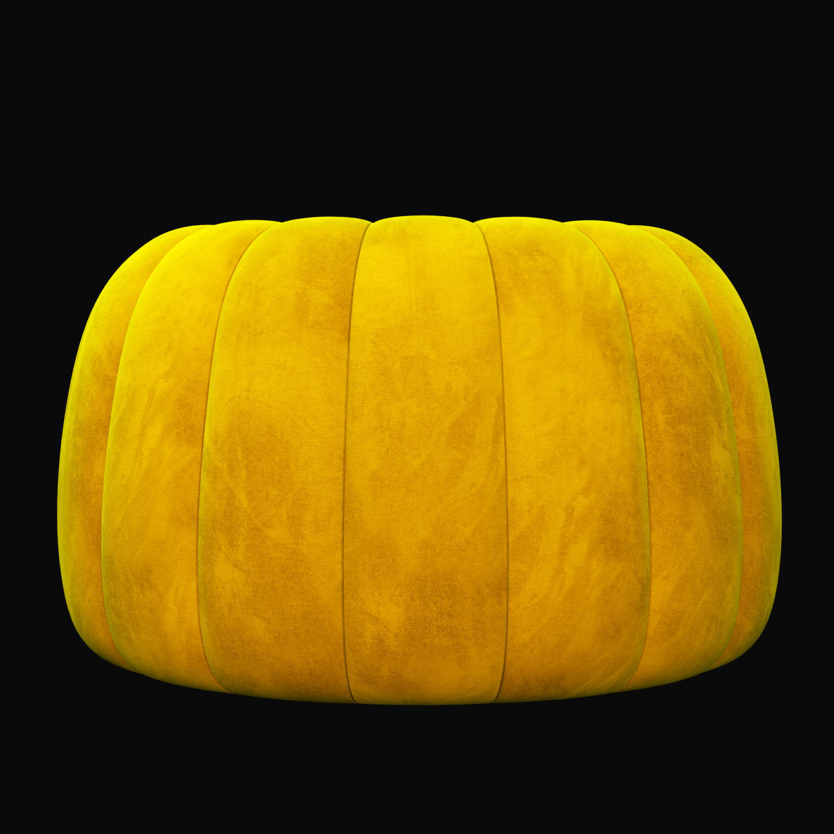 Pouf 4 two pumpkin shaped poufs 3D model_8