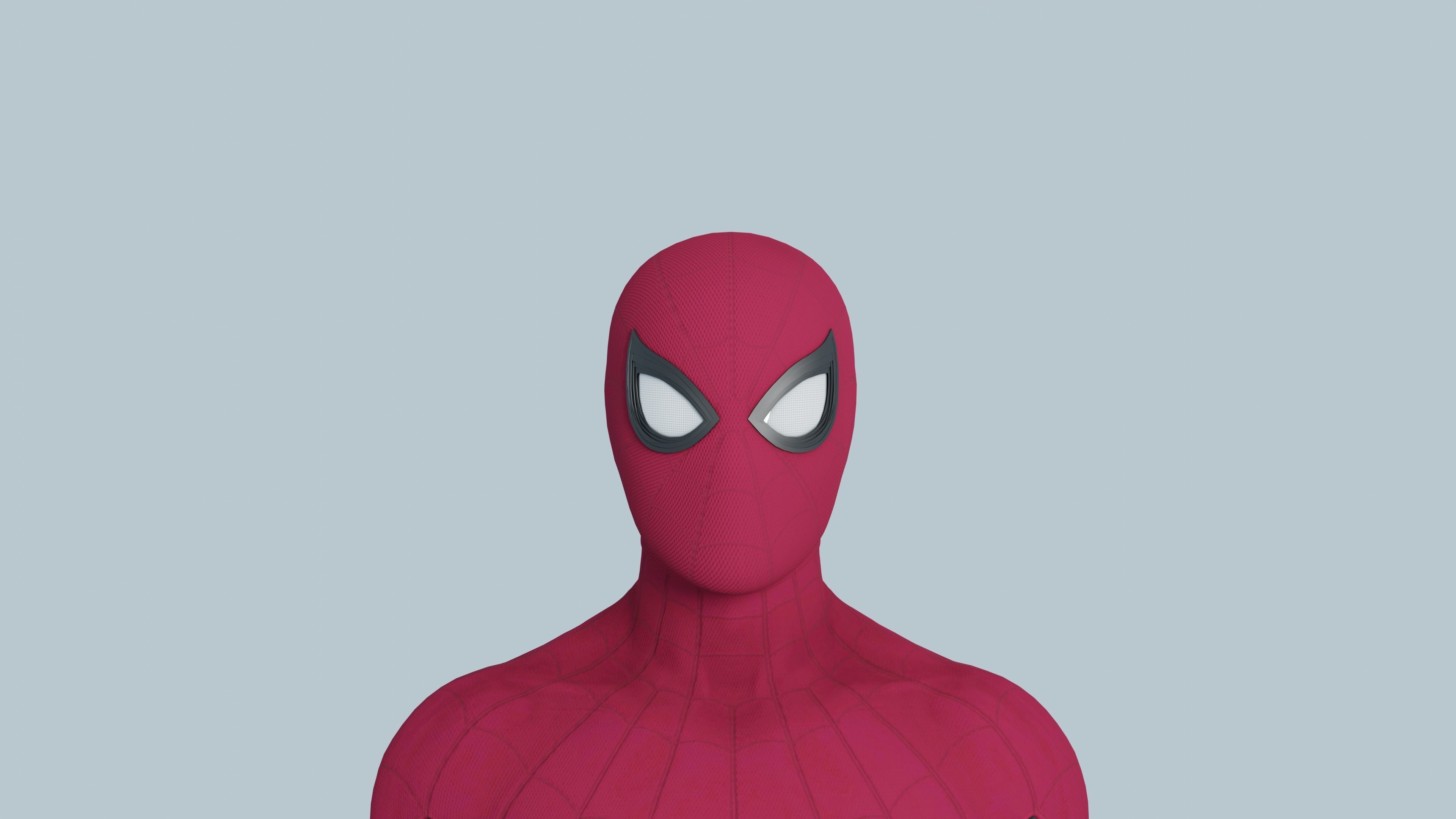 Spider-Man Homecoming Stark Suit -- Updated 2022 Low-poly 3D model_2