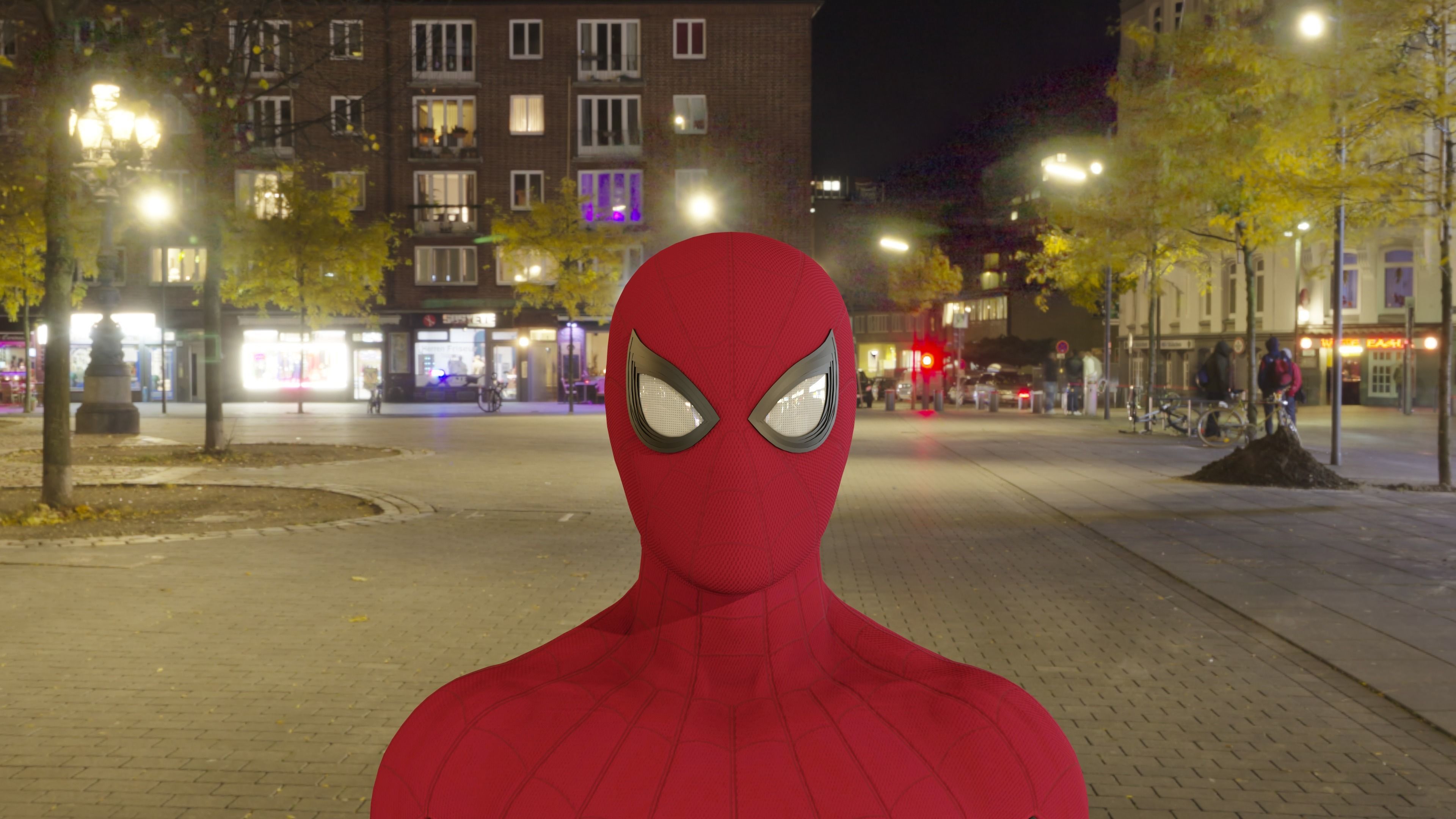 Spider-Man Homecoming Stark Suit -- Updated 2022 Low-poly 3D model_1