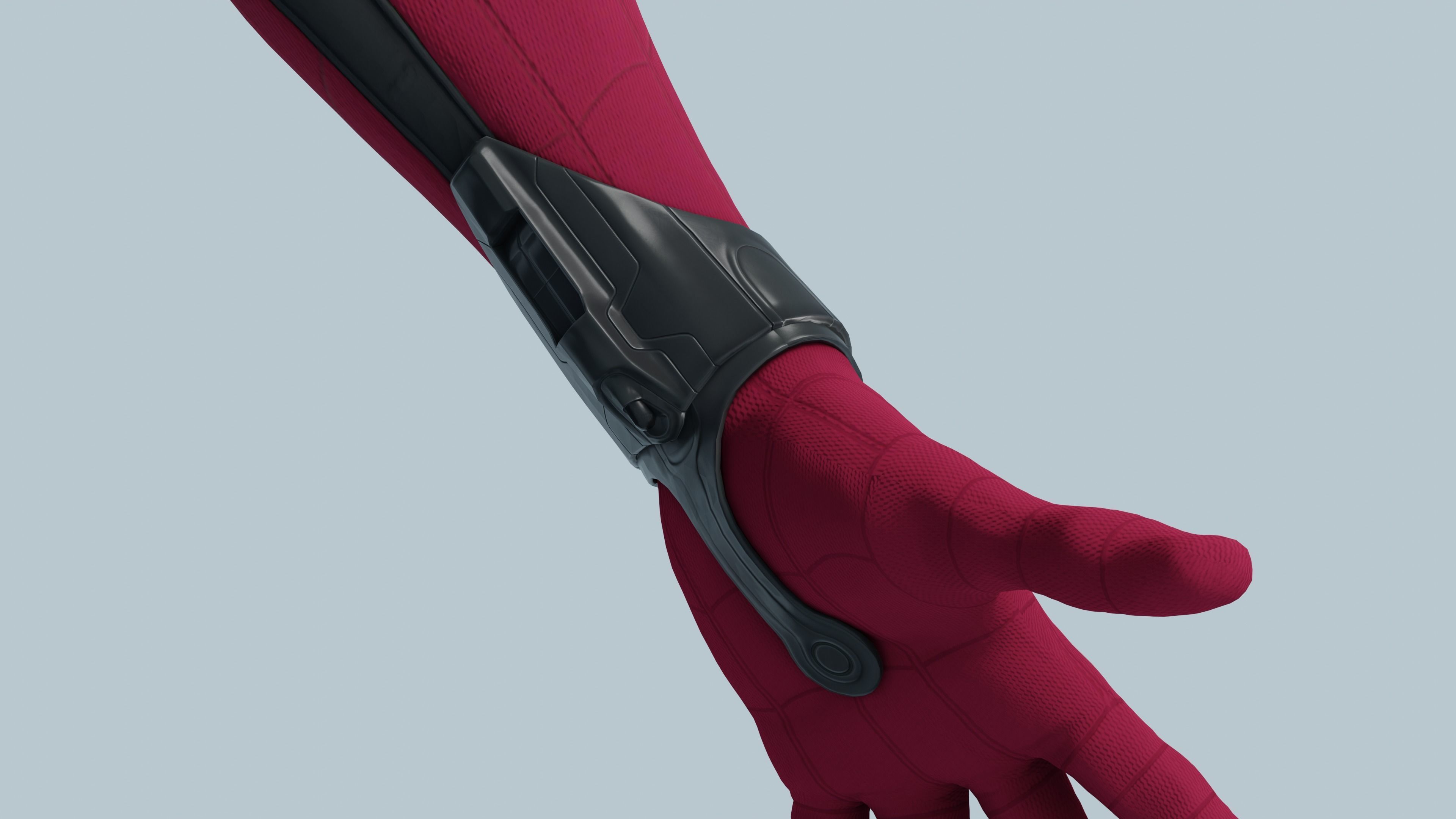 Spider-Man Homecoming Stark Suit -- Updated 2022 Low-poly 3D model_5