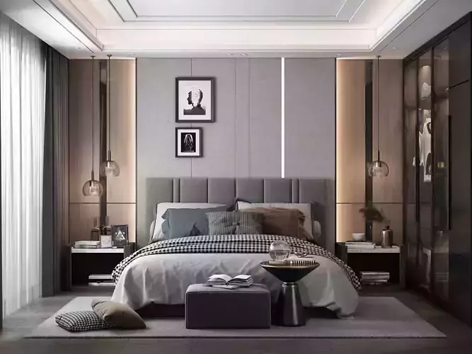 Bedroom luxury set 02