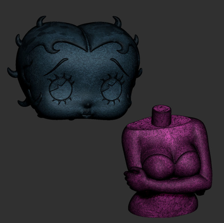 Betty Boop 3D Print Model 3D print model_9