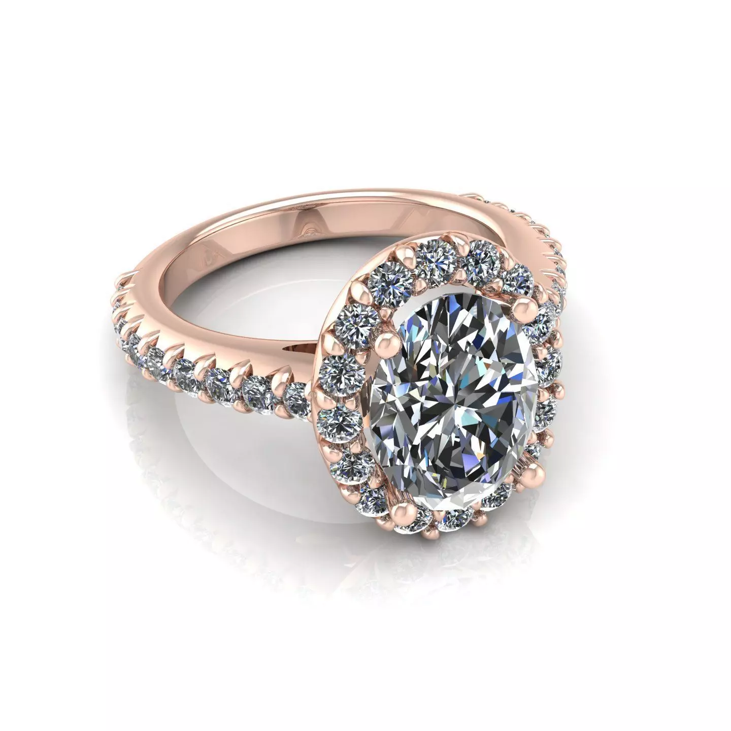 Grant Joung Diamond Ring Version2 3D print model