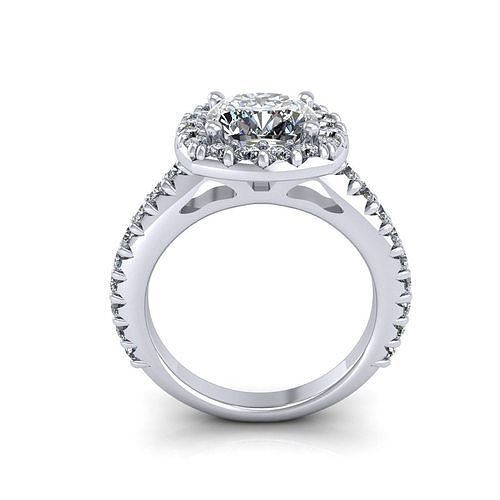 Verragio Diamond Ring Version3 3D print model