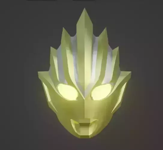 Ultraman Trigger Glitter Eternity 3D printable helmet